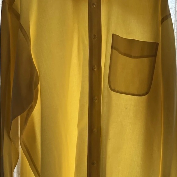 JOSEPH A. BANK MEN’S TRAVELER YELLOW BUTTON DOWN COLLAR/SZ 2XL/NEW WITHOUT TAGS! - Picture 6 of 12